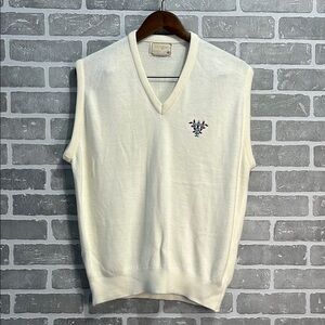 Vintage Traverse City Country Club V-Neck Sweater Vest Men’s Size XL